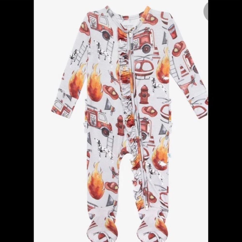 Posh Peanut Firefighter Pajamas